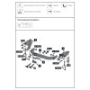 F.5714.005 BERG Фаркоп с нержавеющей накладкой на Toyota Land Cruiser Prado 150 Black Onyx 2020-2023 без снятия и подрезки бампера. Тип шара: F. Нагрузки: 1500/75 кг, масса фаркопа 21 кг (без электрики в комплекте)