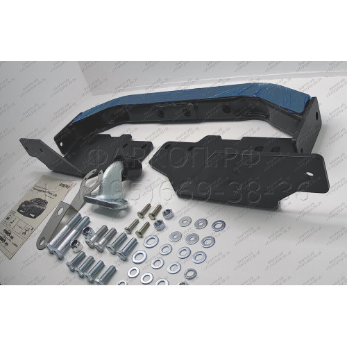 F.5714.005 BERG Фаркоп с нержавеющей накладкой на Toyota Land Cruiser Prado 150 Black Onyx 2020-2023 без снятия и подрезки бампера. Тип шара: F. Нагрузки: 1500/75 кг, масса фаркопа 21 кг (без электрики в комплекте)