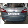 F112C GALIA Полностью оцинкованный фаркоп на Ford Mondeo хетчбек 5 дверей 2007-2015. Подрозетник убирается за бампер. Тип шара: C (горизонтальный съемный). Без выреза бампера. Нагрузки: 2000/80 кг, масса фаркопа 14,87 кг