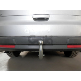 F114C GALIA Полностью оцинкованный фаркоп на Ford Galaxy 2006-2015, Ford S-MAX 2006-2015. Подрозетник убирается за бампер. Тип шара: C (горизонтальный съемный). Неви
