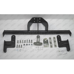 F121-F Лидер-плюс ТСУ для Ford Ranger 3 Limited, Wildtrak 2011-2022 без снятия и выреза бампера. Тип шара: F. Нагрузки: 2000/100 кг, масса фаркопа 19,8 кг (без электрики в 