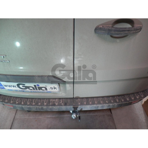 F124A GALIA Полностью оцинкованный фаркоп на Ford Tourneo Custom 2012-2022, Ford Transit Custom 2012-2022. Тип шара: A. Установка без снятия и выреза бампера. Нагрузки: 2800/120 кг, масса фаркопа 15,62 кг