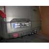 F124A GALIA Полностью оцинкованный фаркоп на Ford Tourneo Custom 2012-2022, Ford Transit Custom 2012-2022. Тип шара: A. Установка без снятия и выреза бампера. Нагрузки: 2800/120 кг, масса фаркопа 15,62 кг