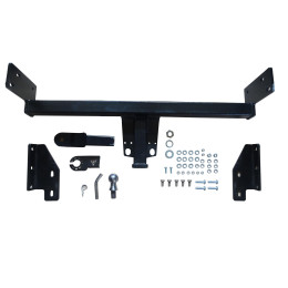 FA 0491-E Бизон Фаркоп на Nissan Navara 2005-2015 без подрезки бампера. Тип шара: E (легкосъемный шар под квадрат). Нагрузки: 3000/120 кг. Не комплектуется элект