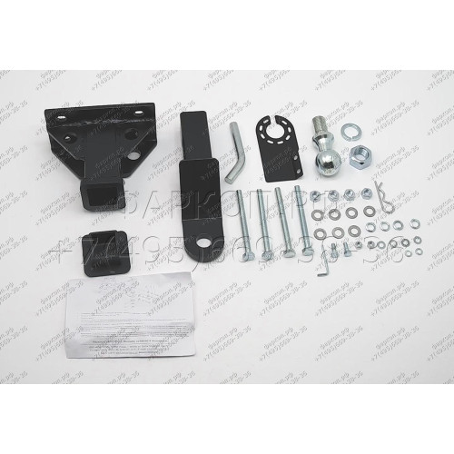 FA 0572-E Бизон Фаркоп на Toyota Hilux 2010-2015 без подрезки бампера. Тип шара: E (легкосъемный шар под квадрат). Нагрузки: 2800/120 кг. Не комплектуется электрикой