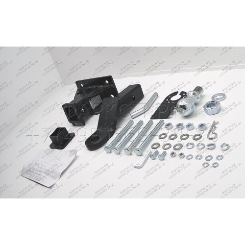 FA 0572-E Бизон Фаркоп на Toyota Hilux 2010-2015 без подрезки бампера. Тип шара: E (легкосъемный шар под квадрат). Нагрузки: 2800/120 кг. Не комплектуется электрикой