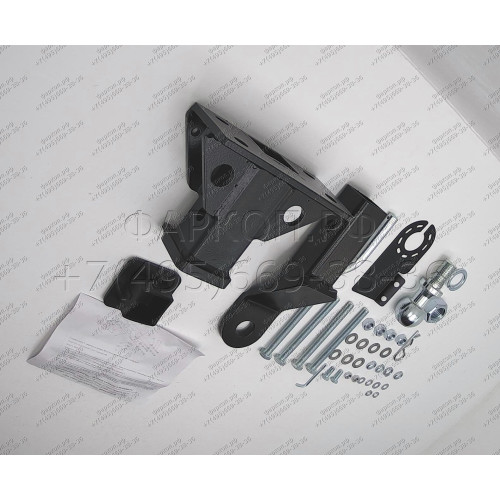 FA 0572-E Бизон Фаркоп на Toyota Hilux 2010-2015 без подрезки бампера. Тип шара: E (легкосъемный шар под квадрат). Нагрузки: 2800/120 кг. Не комплектуется электрикой