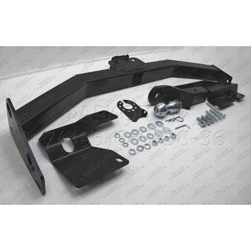 FA 0595-E Бизон Фаркоп на Great Wall Hover H5 2010-2016, Haval H5 2020-2021, DW Hower H5 2017-2019 без подрезки бампера. Тип шара: E (легкосъемный шар под квадрат). Нагрузки: 2800/120 кг. Не комплектуется электрикой