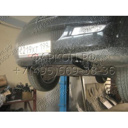 FA 0635-E Бизон Фаркоп ПЕРЕДНИЙ на SsangYong Kyron 2005-2016 без подрезки бампера. Тип шара: E (легкосъемный шар под квадрат). Нагрузка: 3500 кг. Не комплектует