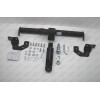 FA 0851-E Бизон Фаркоп на Toyota Prius 30 2009-2015 без подрезки бампера. Тип шара: E (легкосъемный шар под квадрат). Нагрузки: 2700/100 кг. Не комплектуется электрикой