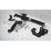 FA 0851-E Бизон Фаркоп на Toyota Prius 30 2009-2015 без подрезки бампера. Тип шара: E (легкосъемный шар под квадрат). Нагрузки: 2700/100 кг. Не комплектуется электрикой
