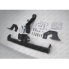 FA 0851-E Бизон Фаркоп на Toyota Prius 30 2009-2015 без подрезки бампера. Тип шара: E (легкосъемный шар под квадрат). Нагрузки: 2700/100 кг. Не комплектуется электрикой