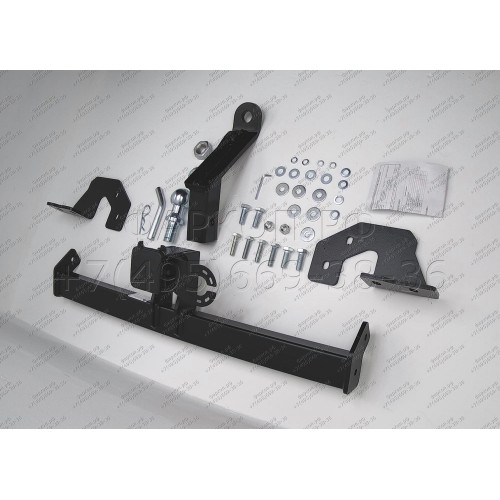 FA 0851-E Бизон Фаркоп на Toyota Prius 30 2009-2015 без подрезки бампера. Тип шара: E (легкосъемный шар под квадрат). Нагрузки: 2700/100 кг. Не комплектуется электрикой