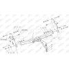 FA 0978-E Бизон Фаркоп на Mitsubishi Pajero IV 2007-2020, Mitsubishi Pajero III 2000-2007 без подрезки бампера. Тип шара: E (легкосъемный шар под квадрат). Нагрузки: 3500/120 кг. Не комплектуется электрикой