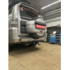 FA 0978-E Бизон Фаркоп на Mitsubishi Pajero IV 2007-2020, Mitsubishi Pajero III 2000-2007 без подрезки бампера. Тип шара: E (легкосъемный шар под квадрат). Нагрузки: 3500/120 кг. Не комплектуется электрикой