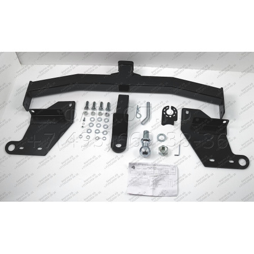 FA 0978-E Бизон Фаркоп на Mitsubishi Pajero IV 2007-2020, Mitsubishi Pajero III 2000-2007 без подрезки бампера. Тип шара: E (легкосъемный шар под квадрат). Нагрузки: 3500/120 кг. Не комплектуется электрикой