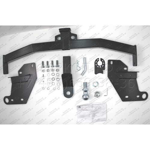 FA 0978-E Бизон Фаркоп на Mitsubishi Pajero IV 2007-2020, Mitsubishi Pajero III 2000-2007 без подрезки бампера. Тип шара: E (легкосъемный шар под квадрат). Нагрузки: 3500/120 кг. Не комплектуется электрикой