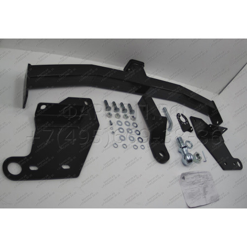 FA 0978-E Бизон Фаркоп на Mitsubishi Pajero IV 2007-2020, Mitsubishi Pajero III 2000-2007 без подрезки бампера. Тип шара: E (легкосъемный шар под квадрат). Нагрузки: 3500/120 кг. Не комплектуется электрикой