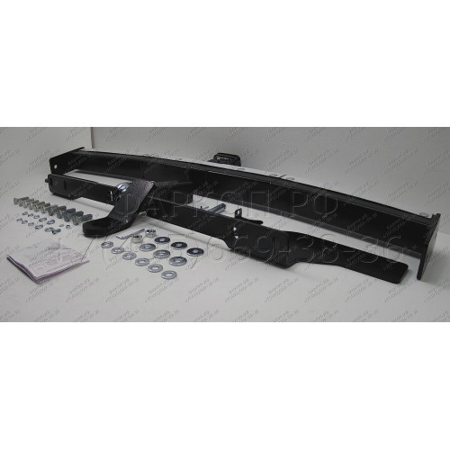 FA 1010-E(N) Бизон Фаркоп с хромированной накладкой на Toyota Highlander 1 XU20-40 2003-2010, Lexus RX 300,350,400 2003-2009 без подрезки бампера. Тип шара: E (легкосъемный шар под квадрат). Нагрузки: 3100/120 кг. Не комплектуется электрикой