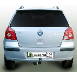 G201-A Лидер-плюс ТСУ для Geely MK 2008-2015 без снятия и выреза бампера. Нагрузки: 750/50 кг, масса фаркопа 14,76 кг (без электрики в комплекте)
