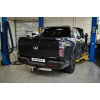 GWP-21-991124.00 PT GROUP Фаркоп оцинкованный с нержавеющей накладкой на Great Wall Poer 2021- без подрезки бампера. Тип шара: E (легкосъемный шар под квадрат). Нагрузки: 2250/100 кг, масса фаркопа 30,6 кг (без электрики в комплекте)