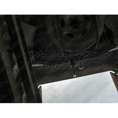 H.T52.A HALTY Фаркоп на Toyota Granvia 1995-2004, Toyota Grand Hiace 1999-2002, Toyota Hiace H12, H22, H18, H28 1995-2005 без подрезки бампера. Тип шара: A. Нагрузки: 750/75 кг, масса фаркопа 14,8 кг