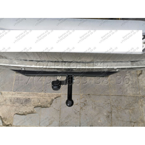 H.T52.A HALTY Фаркоп на Toyota Granvia 1995-2004, Toyota Grand Hiace 1999-2002, Toyota Hiace H12, H22, H18, H28 1995-2005 без подрезки бампера. Тип шара: A. Нагрузки: 750/75 кг, масса фаркопа 14,8 кг
