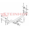 H-069 STEINHOF Фаркоп на Honda Jazz 2008-2014. Требуется подрезка бампера. Тип шара: A. Нагрузки: 1000/95 кг, масса фаркопа 14,6 кг (без электрики в комплекте)