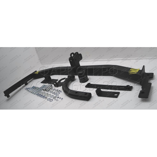 H-069 STEINHOF Фаркоп на Honda Jazz 2008-2014. Требуется подрезка бампера. Тип шара: A. Нагрузки: 1000/95 кг, масса фаркопа 14,6 кг (без электрики в комплекте)