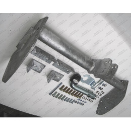 H039A GALIA Полностью оцинкованный фаркоп на Hyundai H1 платформа 2001-2008. Тип шара: A. Установка без выреза бампера. Нагрузки: 1600/75 кг, масса фаркопа 20,25 