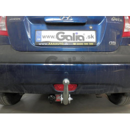 H068A GALIA Полностью оцинкованный фаркоп на Hyundai Getz 2006-2011. Особенности: противотуманная фара в середине заднего бампера. Тип шара: A. Невидимый в