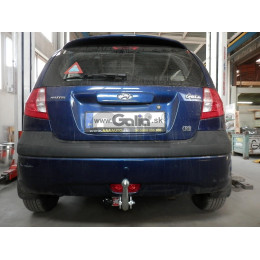 H068A GALIA Полностью оцинкованный фаркоп на Hyundai Getz 2006-2011. Особенности: противотуманная фара в середине заднего бампера. Тип шара: A. Невидимый в