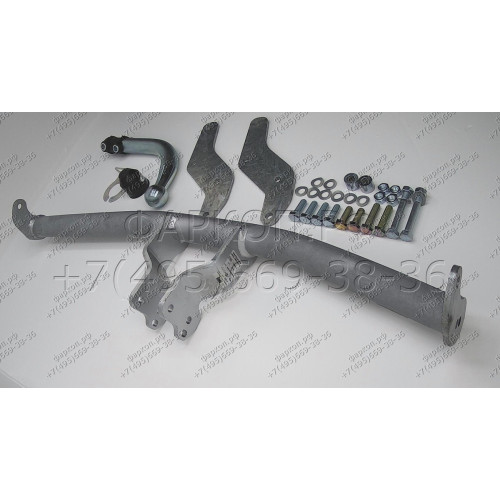 H068A GALIA Полностью оцинкованный фаркоп на Hyundai Getz 2006-2011. Особенности: противотуманная фара в середине заднего бампера. Тип шара: A. Невидимый вырез бампера. Нагрузки: 1200/44 кг, масса фаркопа 15,67 кг