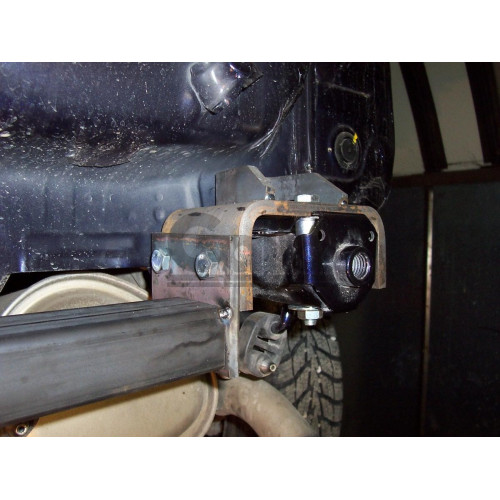 H079C GALIA Полностью оцинкованный фаркоп на Honda Jazz 2008-2014, Honda Fit 2008-2013. Тип шара: C (горизонтальный съемный). Невидимый вырез бампера. Нагрузки: 1100/82 кг, масса фаркопа 18,36 кг