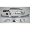 H079C GALIA Полностью оцинкованный фаркоп на Honda Jazz 2008-2014, Honda Fit 2008-2013. Тип шара: C (горизонтальный съемный). Невидимый вырез бампера. Нагрузки: 1100/82 кг, масса фаркопа 18,36 кг