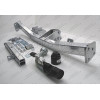 H079C GALIA Полностью оцинкованный фаркоп на Honda Jazz 2008-2014, Honda Fit 2008-2013. Тип шара: C (горизонтальный съемный). Невидимый вырез бампера. Нагрузки: 1100/82 кг, масса фаркопа 18,36 кг