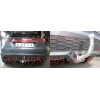 H082C GALIA Полностью оцинкованный фаркоп на Honda Civic хетчбек 5 дверей 2006-2012, 2 выхлопные трубы. Тип шара: C (горизонтальный съемный). Подрезка бампера. Нагрузки: 1500/75 кг, масса фаркопа 16,17 кг