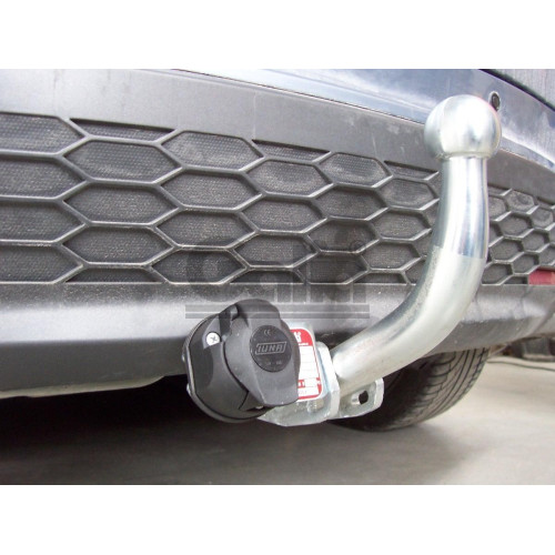 H082C GALIA Полностью оцинкованный фаркоп на Honda Civic хетчбек 5 дверей 2006-2012, 2 выхлопные трубы. Тип шара: C (горизонтальный съемный). Подрезка бампера. Нагрузки: 1500/75 кг, масса фаркопа 16,17 кг