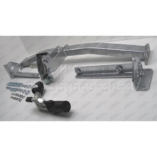 H082C GALIA Полностью оцинкованный фаркоп на Honda Civic хетчбек 5 дверей 2006-2012, 2 выхлопные трубы. Тип шара: C (горизонтальный съемный). Подрезка бампера. Нагрузки: 1500/75 кг, масса фаркопа 16,17 кг