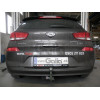 H098A GALIA Полностью оцинкованный фаркоп на Hyundai i30 хетчбек 3/5 дверей 2016-2018. Тип шара: A. Установка без снятия и выреза бампера. Нагрузки: 1600/85 кг, масса фаркопа 13,42 кг