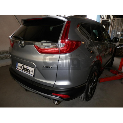 H105A GALIA Полностью оцинкованный фаркоп на Honda CR-V V 2017-2022. Тип шара: A. Невидимый вырез бампера. Нагрузки: 2000/100 кг, масса фаркопа 14,82 кг