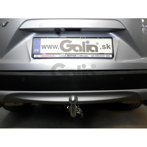 H105A GALIA Полностью оцинкованный фаркоп на Honda CR-V V 2017-2022. Тип шара: A. Невидимый вырез бампера. Нагрузки: 2000/100 кг, масса фаркопа 14,82 кг