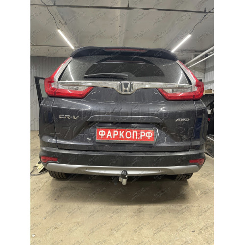 H105A GALIA Полностью оцинкованный фаркоп на Honda CR-V V 2017-2022. Тип шара: A. Невидимый вырез бампера. Нагрузки: 2000/100 кг, масса фаркопа 14,82 кг
