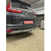 H105A GALIA Полностью оцинкованный фаркоп на Honda CR-V V 2017-2022. Тип шара: A. Невидимый вырез бампера. Нагрузки: 2000/100 кг, масса фаркопа 14,82 кг