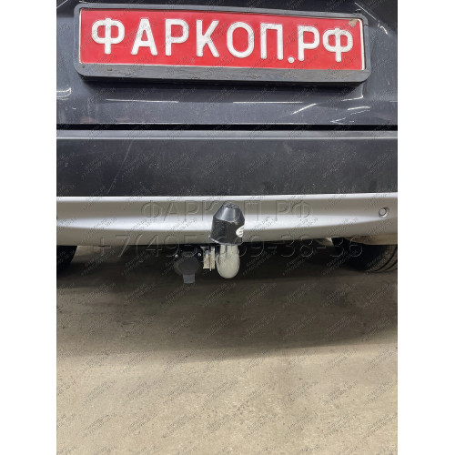 H105A GALIA Полностью оцинкованный фаркоп на Honda CR-V V 2017-2022. Тип шара: A. Невидимый вырез бампера. Нагрузки: 2000/100 кг, масса фаркопа 14,82 кг