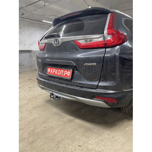 H105A GALIA Полностью оцинкованный фаркоп на Honda CR-V V 2017-2022. Тип шара: A. Невидимый вырез бампера. Нагрузки: 2000/100 кг, масса фаркопа 14,82 кг