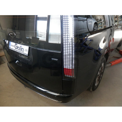 H112C GALIA Полностью оцинкованный фаркоп на Hyundai Staria 2021-. Тип шара: C (горизонтальный съемный). Установка без снятия и выреза бампера. Нагрузки: 2500/100 кг, масса фаркопа 20,95 кг
