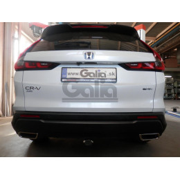H118C GALIA Полностью оцинкованный фаркоп на Honda CR-V 2022-. Подрозетник убирается за бампер. Тип шара: C (горизонтальный съемный). Невидимый вырез бам