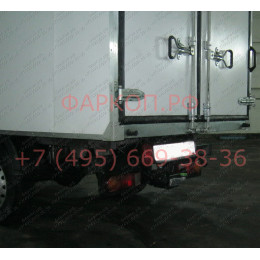 H202-F Лидер-плюс ТСУ для Hyundai Porter 2005-2012 без снятия и выреза бампера. Тип шара: F. Нагрузки: 2000/100 кг, масса фаркопа 20,1 кг (без электрики в комплекте