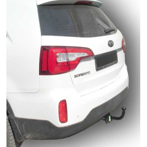 H224-A Лидер-плюс ТСУ для Hyundai Santa Fe 2012-2018, Hyundai Grand Santa Fe 2014-2018, Kia Sorento 4 XM FL 2012-2020, кроме Prime. Требуется подрезка бампера. Нагрузки: 1300/75 кг, масса фаркопа 19,58 кг (без электрики в комплекте)